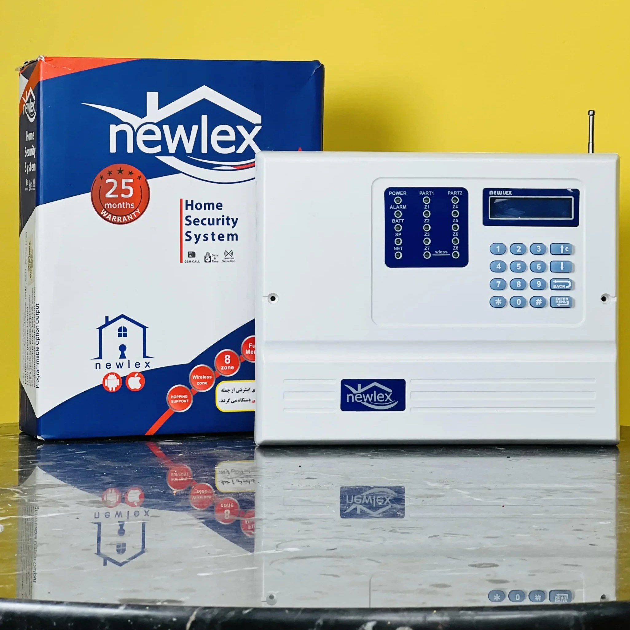 دزدگیر اماکن نیولکس مدل NX3 سیمکارتی و خط ثابت