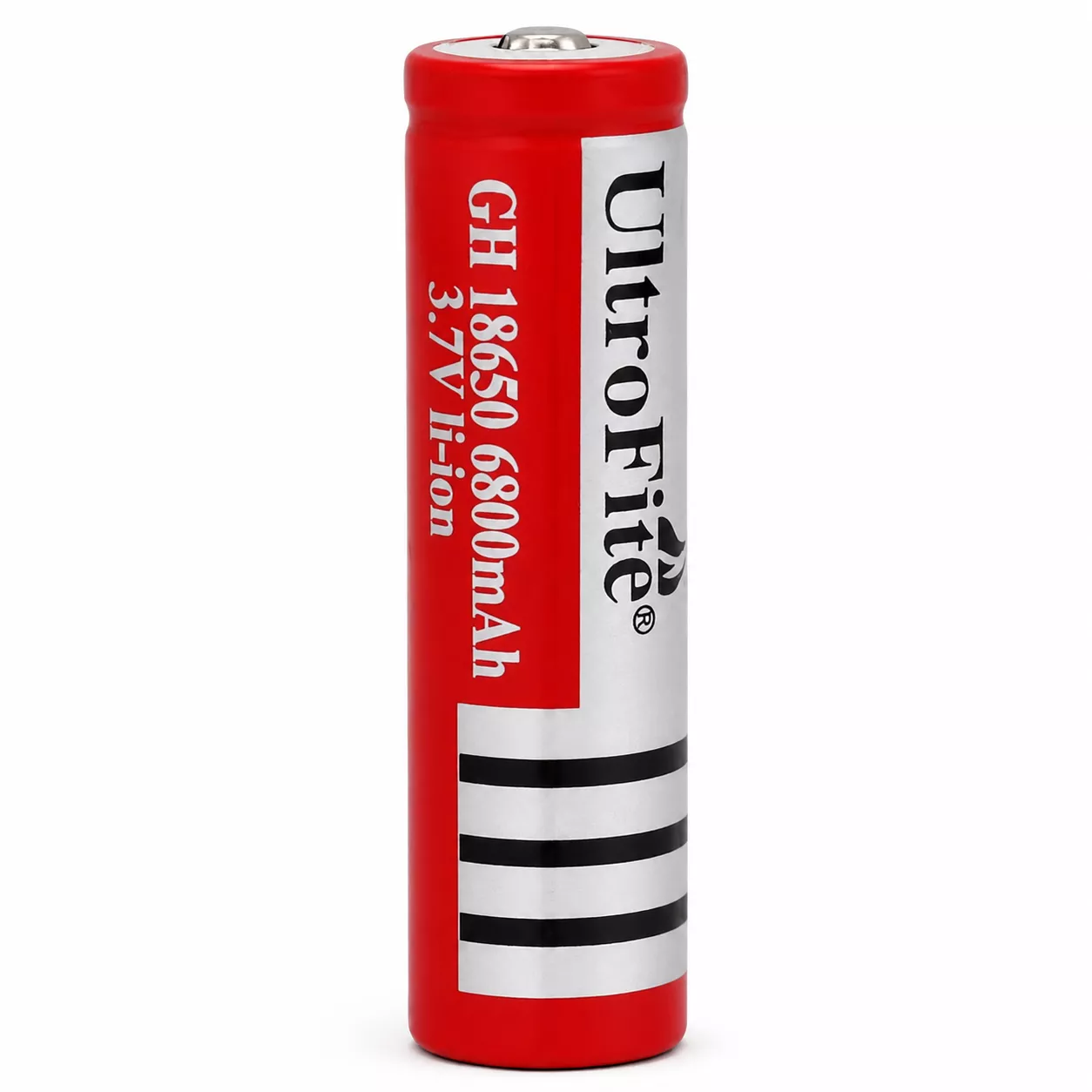 باتری لیتیوم یون 18650 شارژی 3.7 ولت 6800mAh برند UltraFire