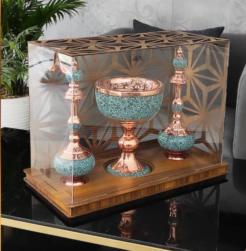 ست تنگ شلغمی همراه فیروزه کوبی