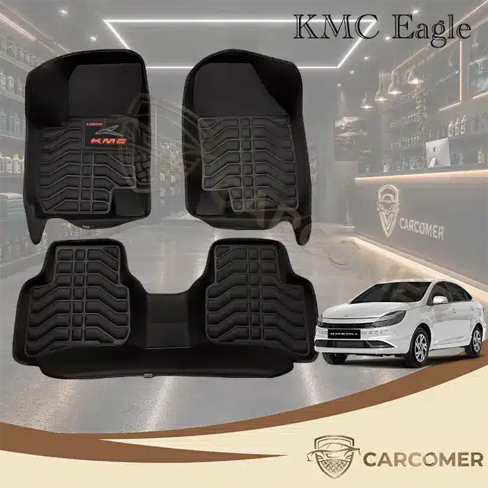 کفپوش پنج بعدی KMC ایگل برند التیمیت | مشکی