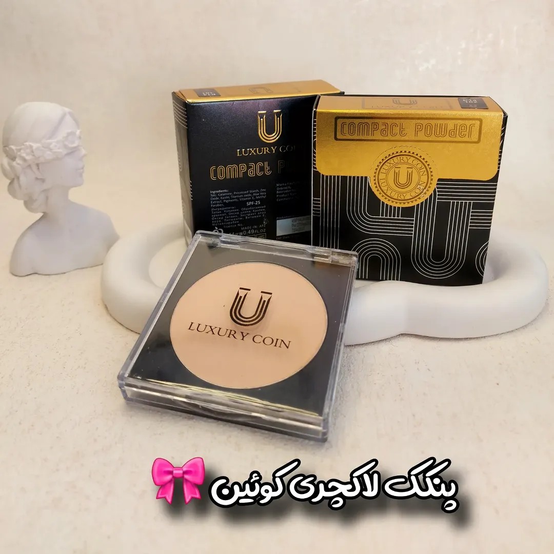 پنکک صورت مخملی لاکچری کویین اصلی دارای ضدآفتاب 