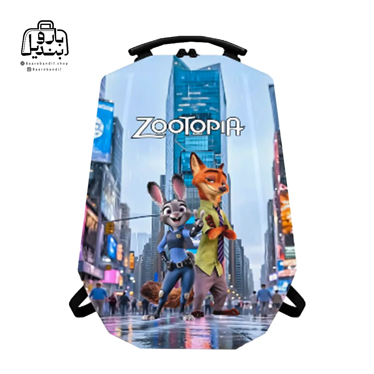 کولهپشتی مدرسه هارد کیس Marinox Marvel کد 1050 طرح زوتوپیا Zootopia