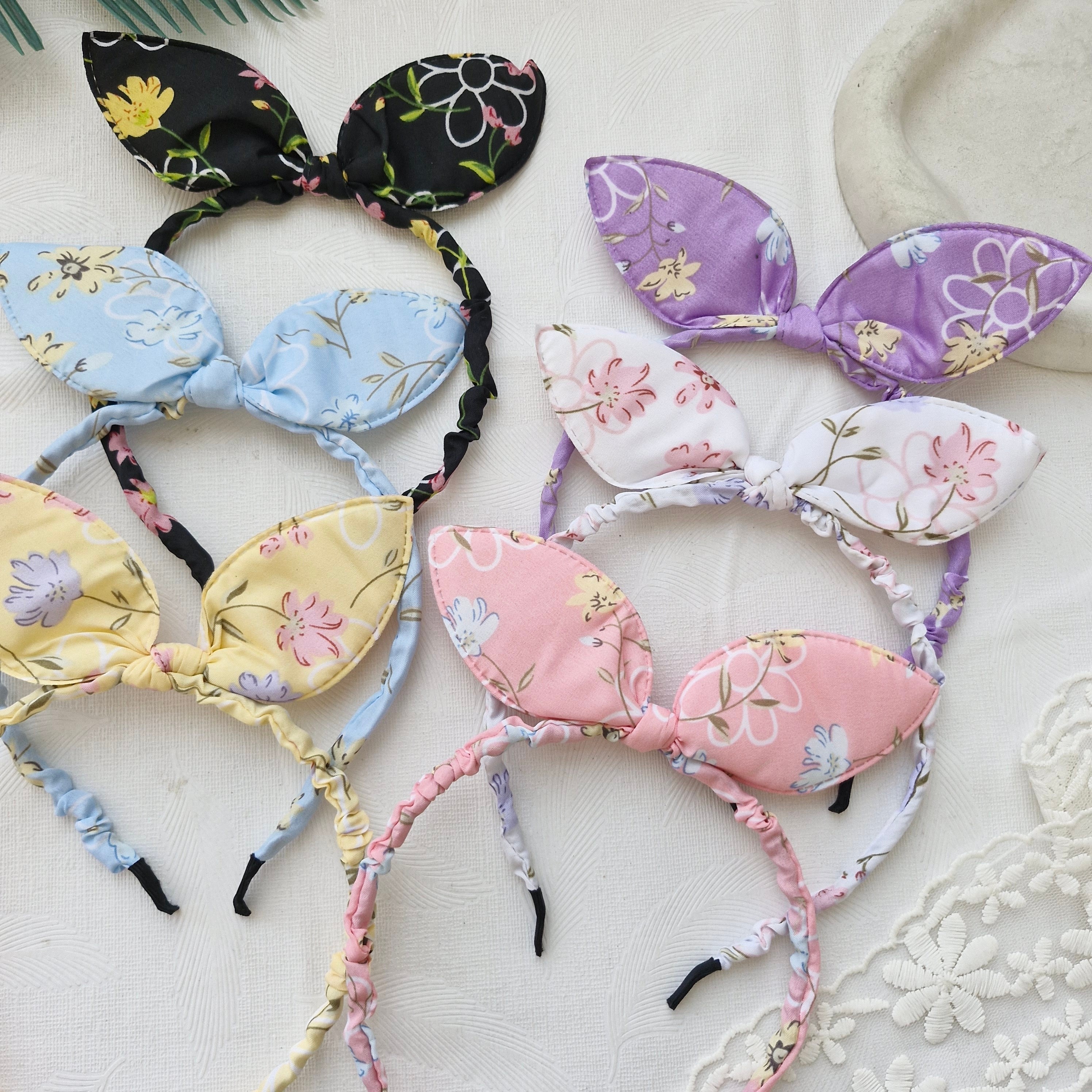 تل پارچه ای خرگوشی گلدار