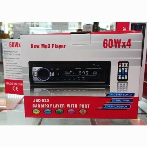 بسته5عددی پخش کننده خودرو مدل JSD-520 BT