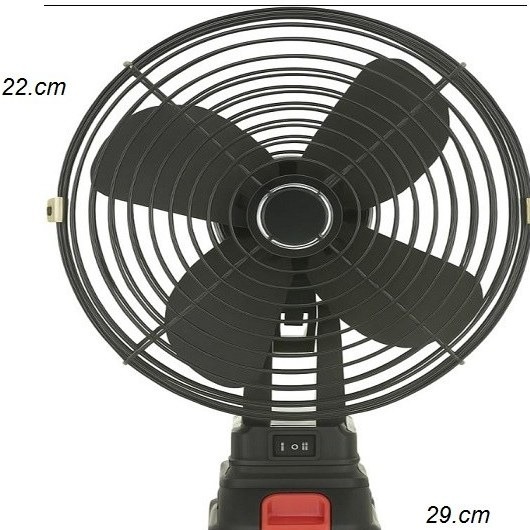 بسته5عددی پنکه شارژی لیتیومی مدل FAN LITHIUM 48V