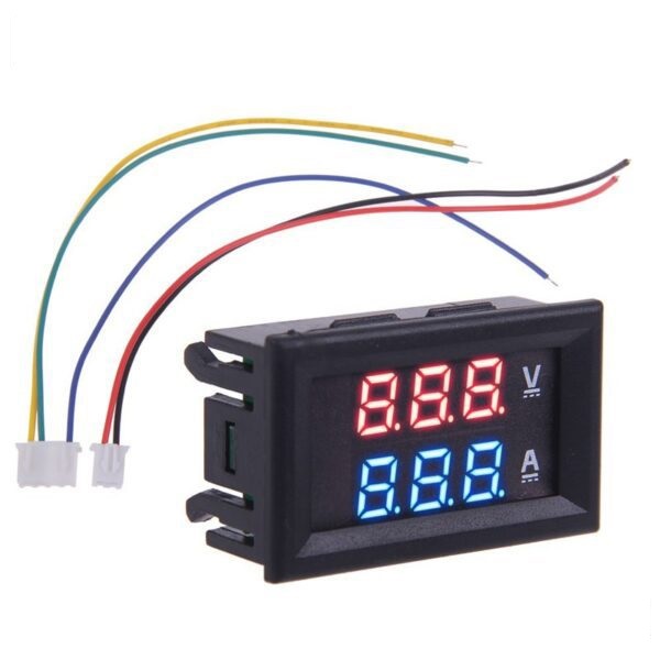 ولت متر آمپر متر دیجیتالی پنلی 100V-10A
