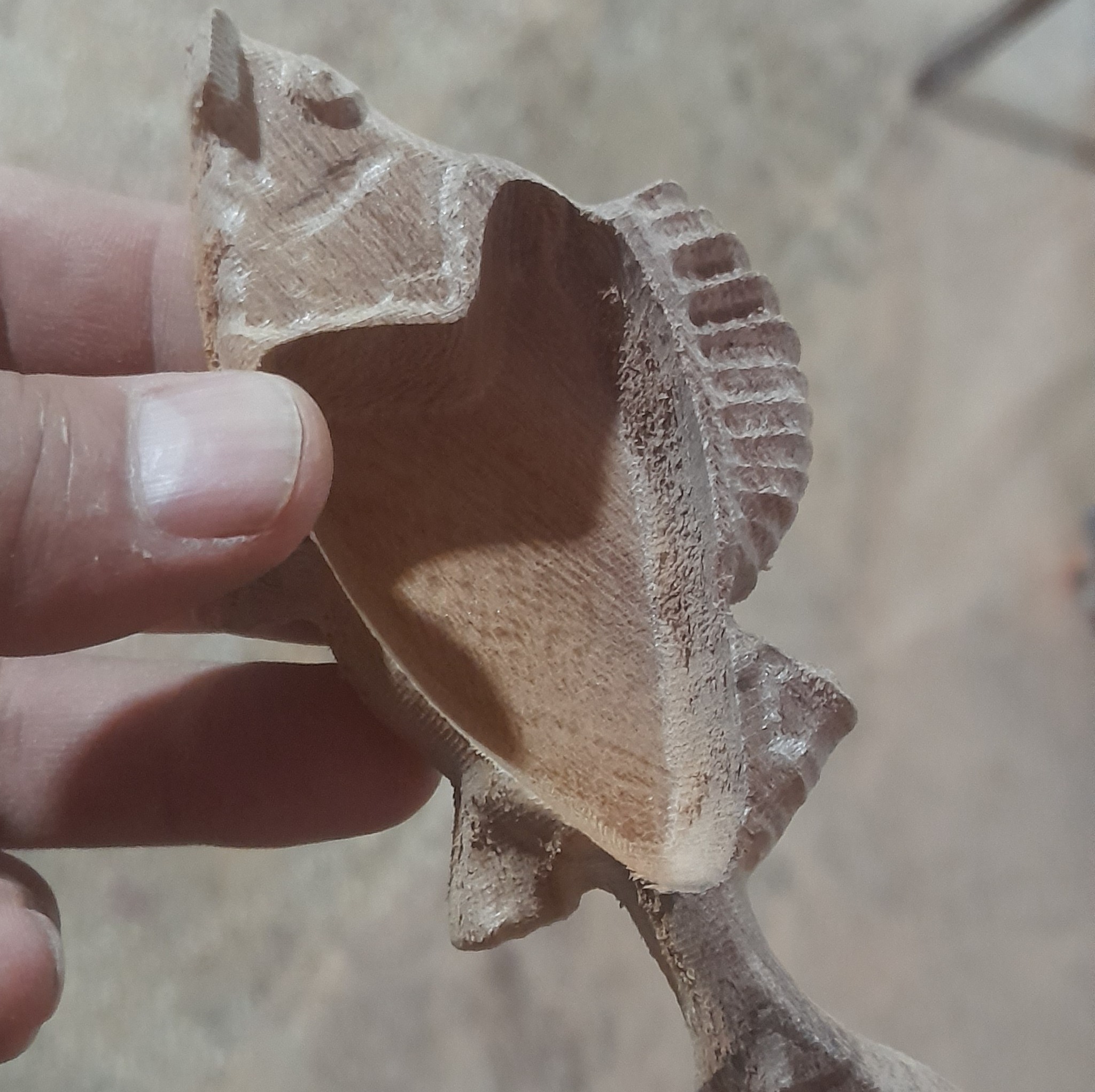 ظرف طرح ماهی(توپر و توخالی) سایز کوچک(ده عددی)