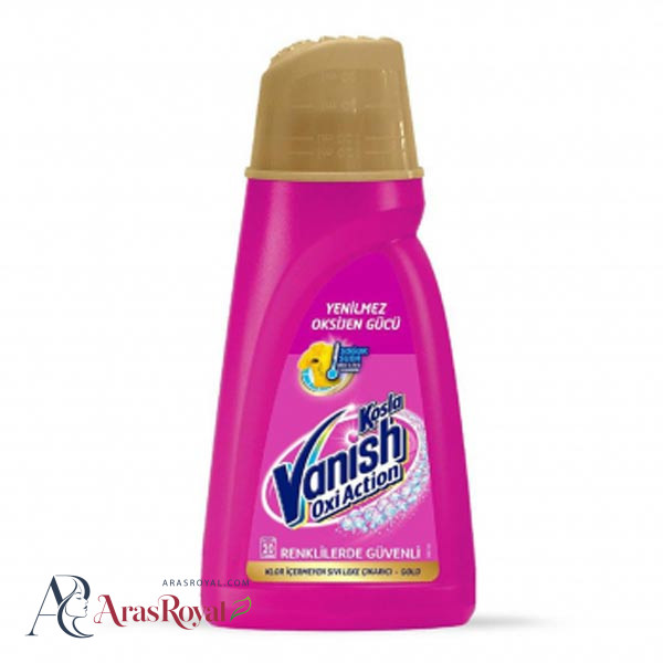 مایع لکه بر لباس ونیش Vanish مدل اکسی اکشن Oxi Action حجم یک لیتری