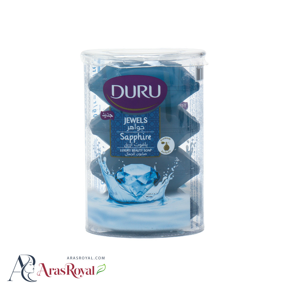 صابون دورو لیوانی 400 گرم حاوی عصاره یاقوت آبی DURU