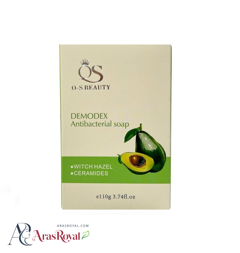 صابون آواکادو دمودکس آنتی باکتریال حجم 110 گرمی OS BEAUTY