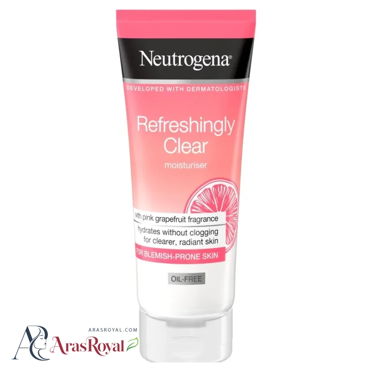 کرم مرطوب کننده فاقد چربی گریپ فروت نوتروزینا مناسب پوست چرب حجم 50 میل Neutrogena Refreshingly Clear