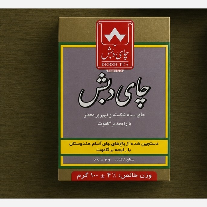 چای سیاه دبش بسته 100 گرمی 