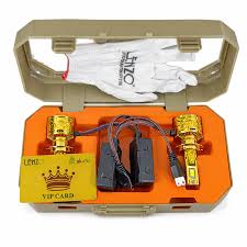 هدلایت خودرو لنزو مدل V125 Pro Max پایه H7