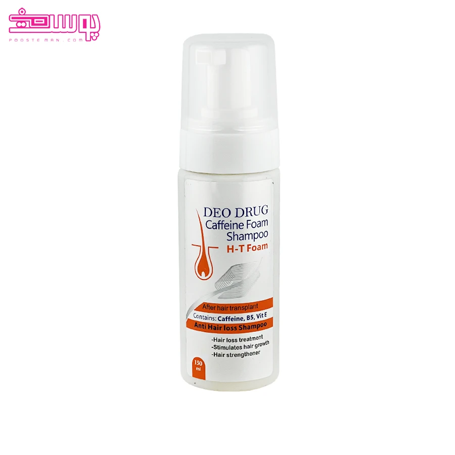 شامپو فوم کاشت مو دئو دراگ حجم 150ml