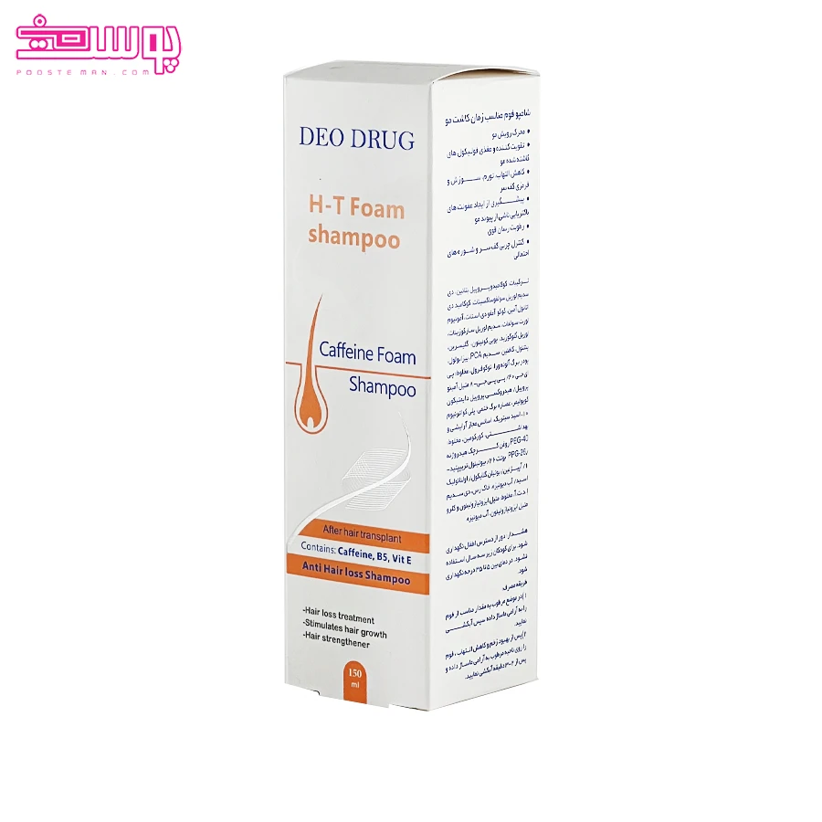 شامپو فوم کاشت مو دئو دراگ حجم 150ml