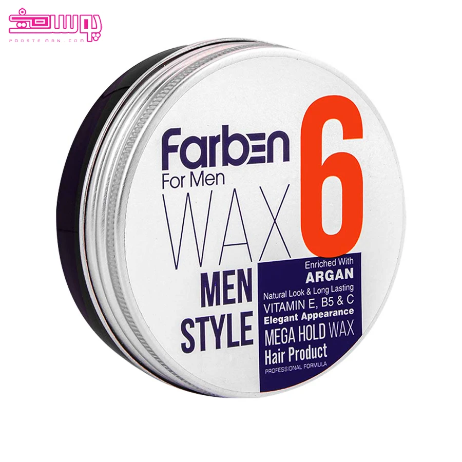 واکس موی فوق قوی مردانه فاربن شماره 6 حجم 150ml