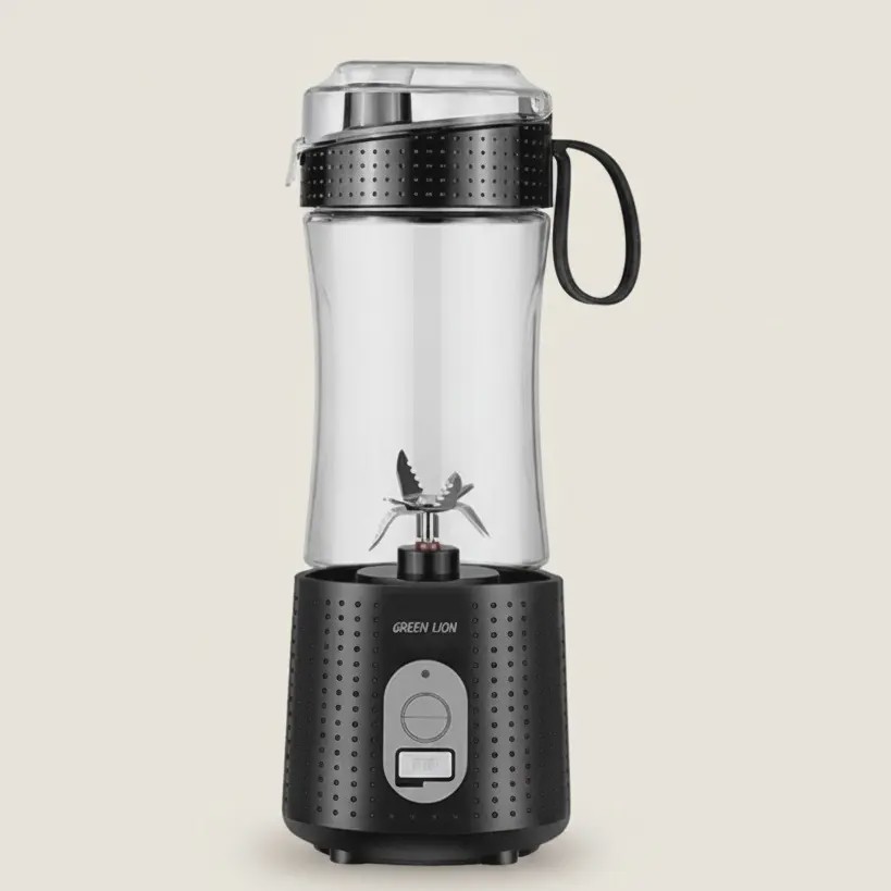 مخلوط کن و اسموتی ساز شارژی گرین لاین مدل Blend Mate GL-JU10