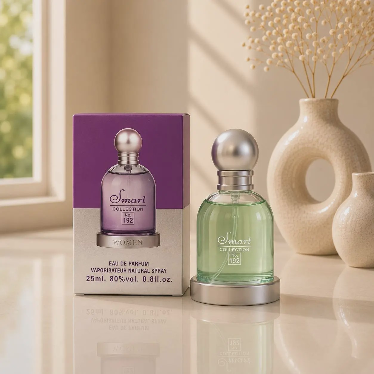 ادکلن زنانه Halloween by J. Del Pozo 25ml برند Smart Collection کد 192 هالووین بنفش اسمارت کالکشن