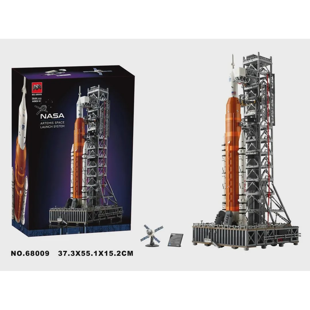 لگو ساختنی ایستگاه فضایی آیکونز 3644 قطعه آیتم 68009 سیستم پرتاب آرتمیس ناسا LEGO Icons NASA Artemis Space Launch S...