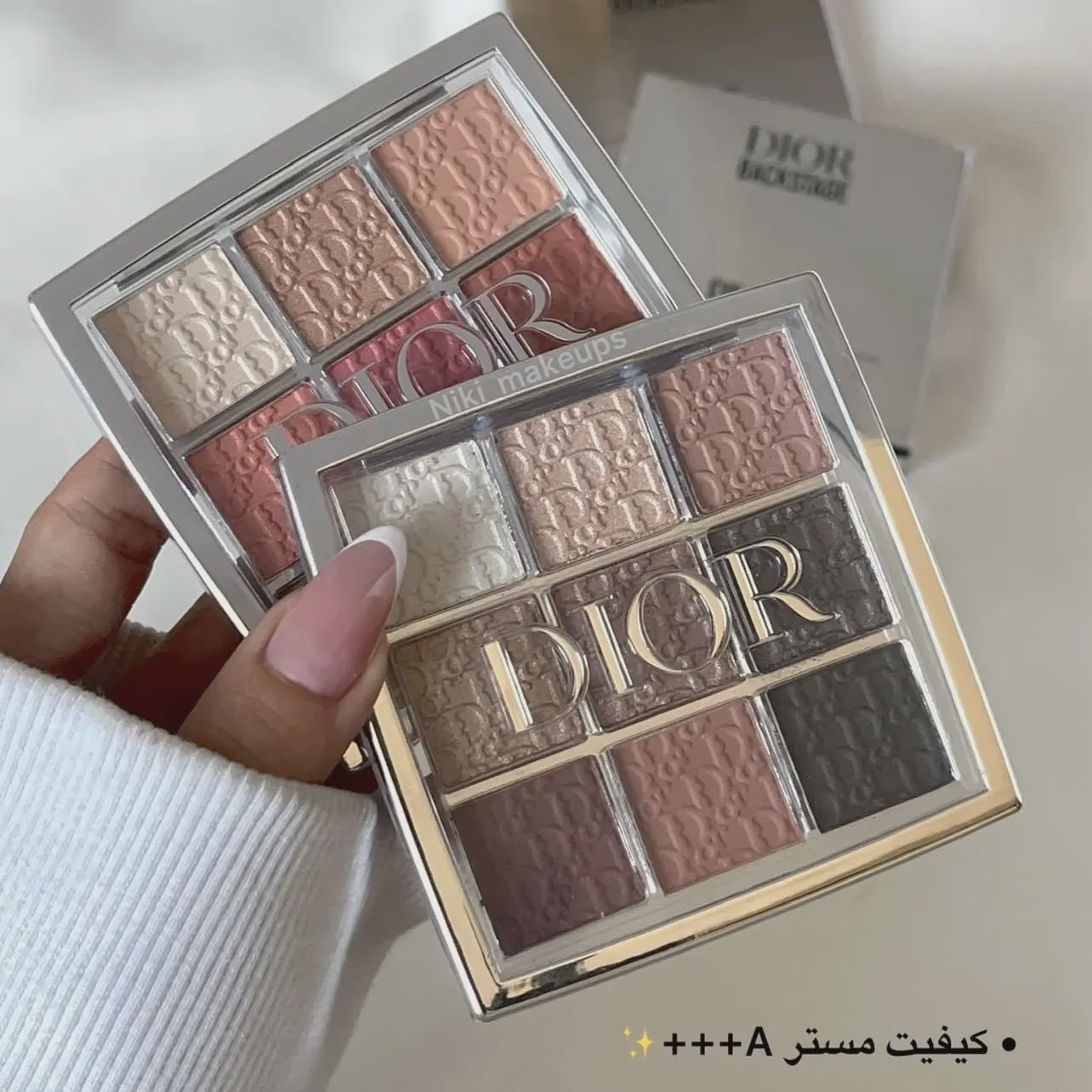 پالت سایه چشم دیور بک استیج 9 رنگ Dior Backstage Eye Palette 9 Shades