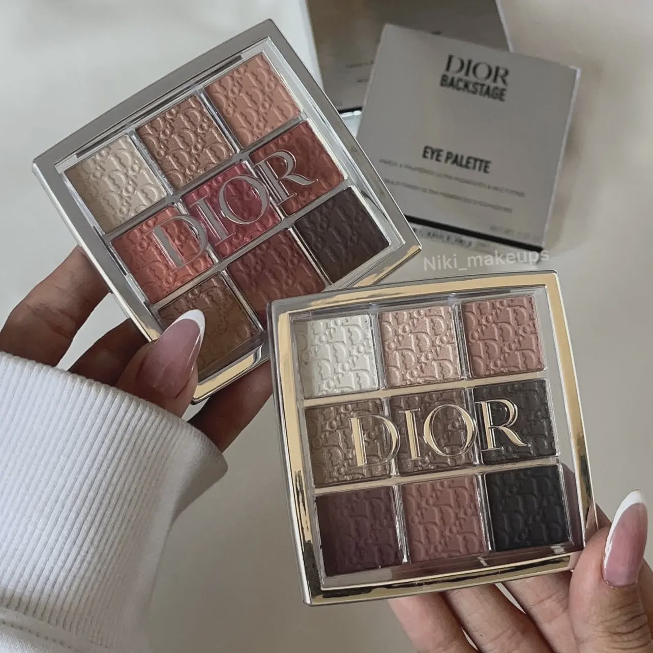 پالت سایه چشم دیور بک استیج 9 رنگ Dior Backstage Eye Palette 9 Shades