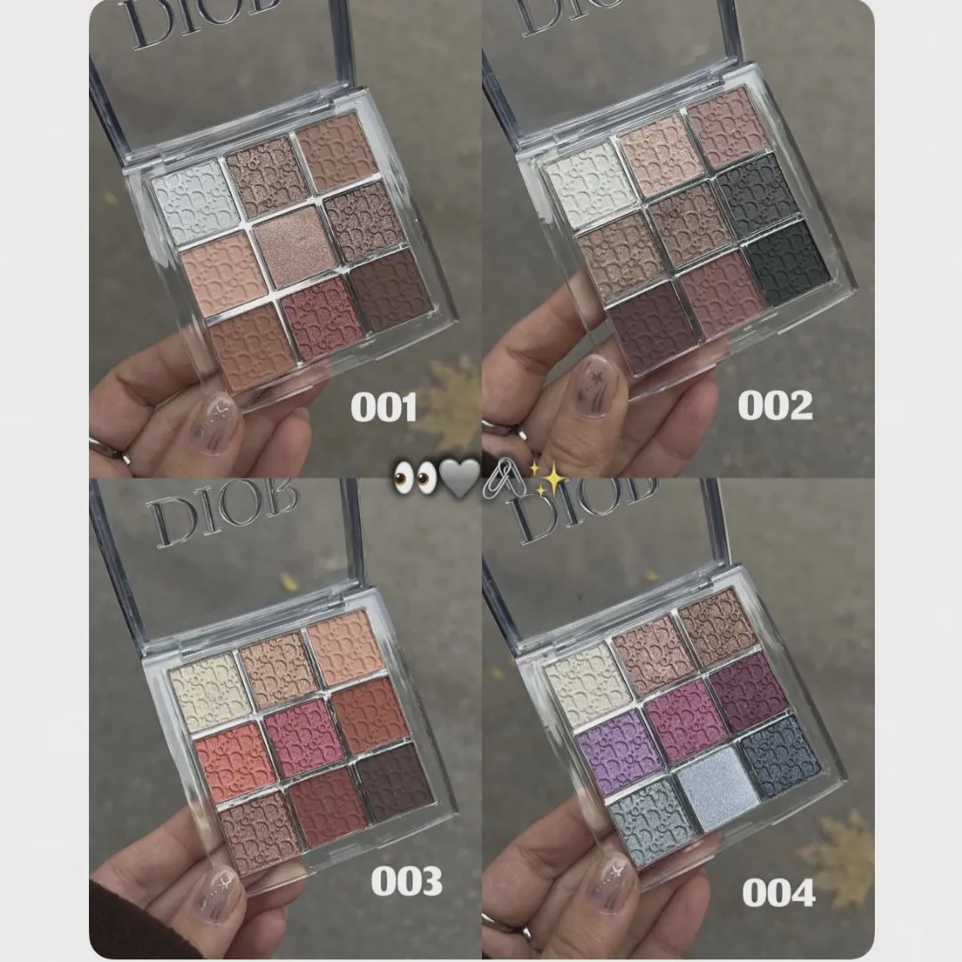 پالت سایه چشم دیور بک استیج 9 رنگ Dior Backstage Eye Palette 9 Shades