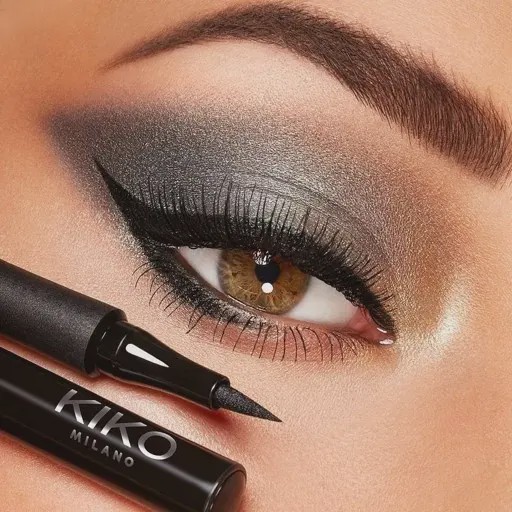خط چشم ماژیکی کیکو میلانو مشکی و قهوه ای Kiko Milano