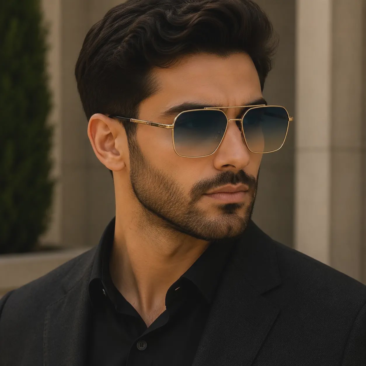 عینک عینک آفتابی مردانه برند گوچی