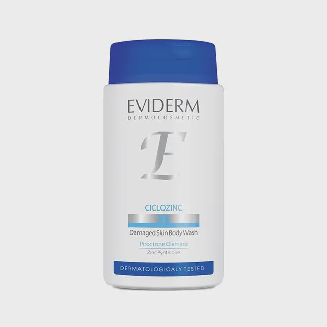 شامپو بدن سیکلوزینک اویدرم Ciclozinc Body Shampoo Eviderm