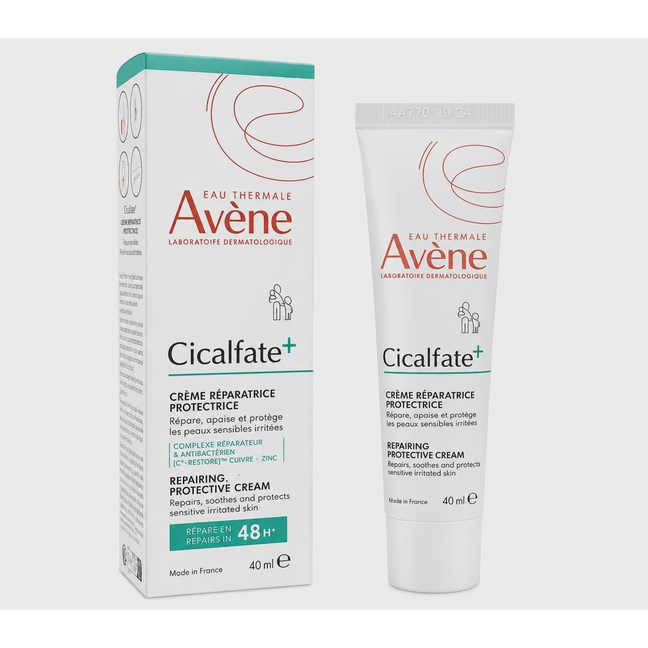 کرم ترمیم کننده سیکالفیت اون پلاس حجم 40 میلی لیترAvene Cicalfate Restorative Protective