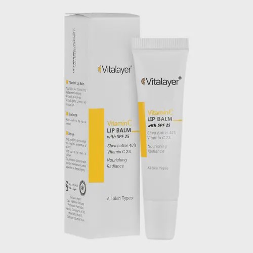 بالم لب ویتامین سی ویتالیر Vitamin C Lip Balm SPF25 Vitalayer