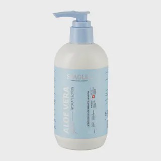 لوسیون بدن پمپی سی گل مدل آلوئه ورا مناسب انواع پوست حجم 300 میلی لیتر seagull body beauty aloe vera lotion