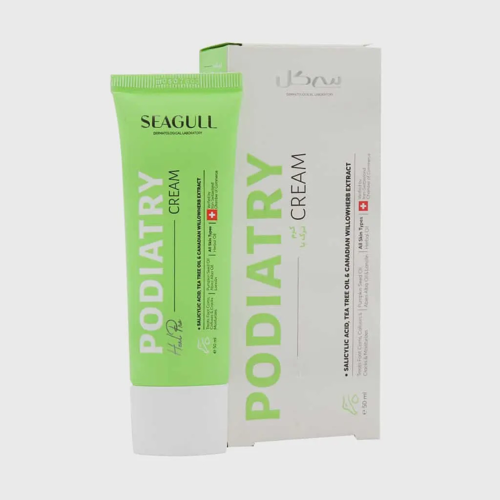 کرم ترک پا سی گل مدل لایه بردار مناسب انواع پوست حجم 50 میلی لیتر seagull heal pro podiatry cream