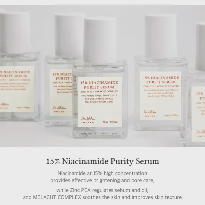 سرم نیاسینامید 15 دکتر آلتیا Dr. Althea 15 Niacinamide Purity Serum