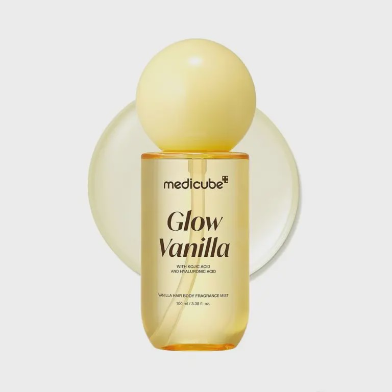 میست خوشبوکننده مو و بدن مدیکیوب رایحه Glow Vanilla Medicube Glow Vanilla Hair Body Mist