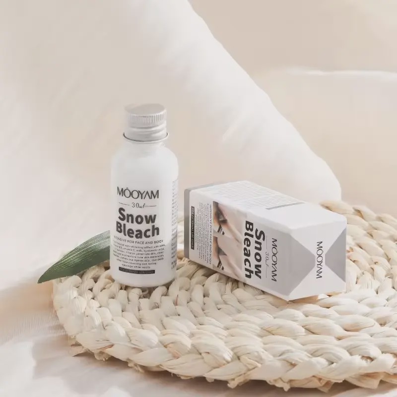 سفید کننده بیکینی صورت و بدن (کرم) Snow Bleach از برند MOOYAM اورجینال (ارسال فوری)