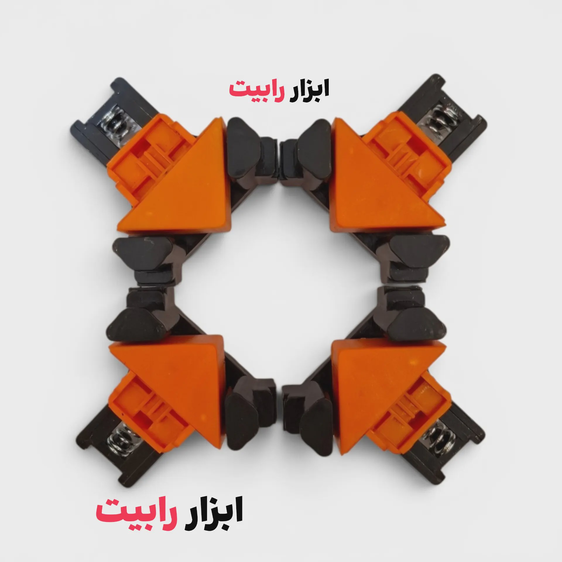 گیره 90 درجه گونیو کنج پلاس 4 عددی