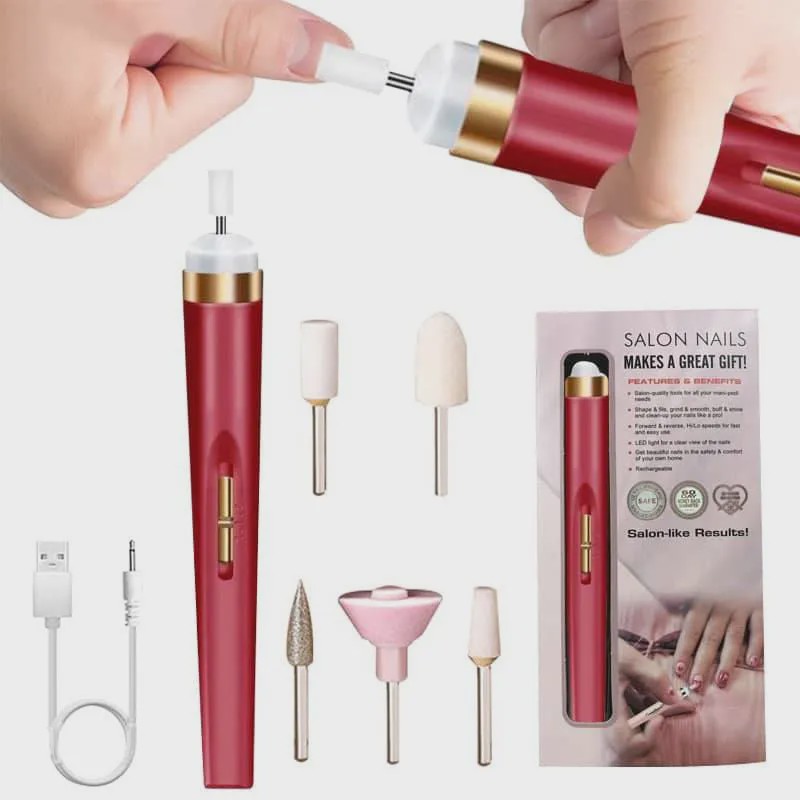 ست مانیکور و پدیکور برقی شارژی Salon Nails