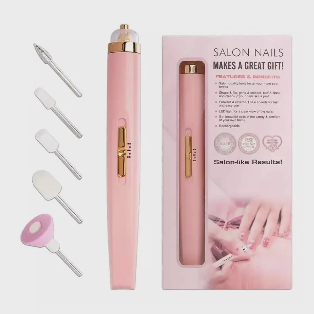 ست مانیکور و پدیکور برقی شارژی Salon Nails