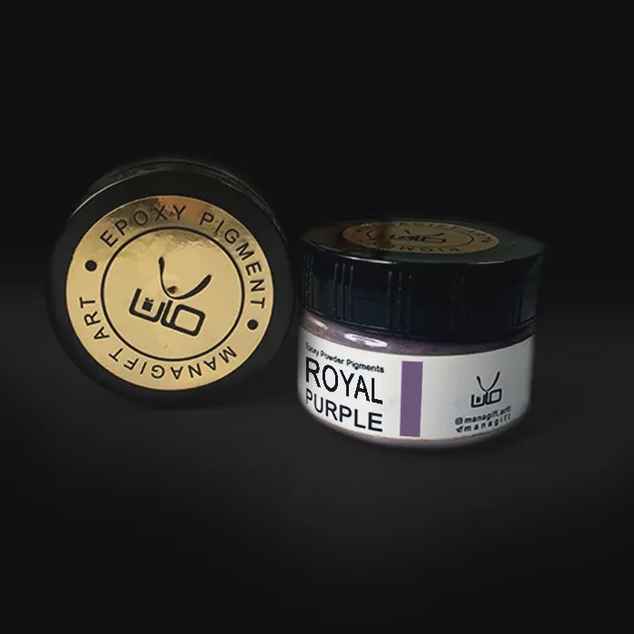 رنگ پودری صدفی بنفش bright purple