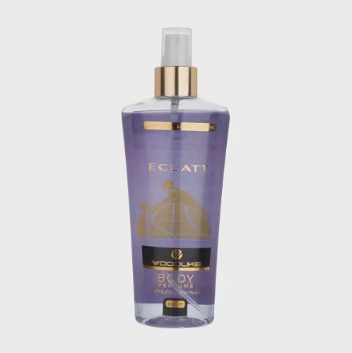 بادی اسپلش زنانه وودلایک مدل Eclatt حجم 250 میلی لیتر