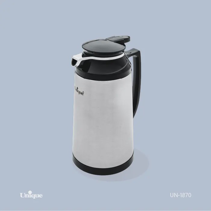 فلاکس شیشه دار استیل 1 لیتر یونیک UN-1870