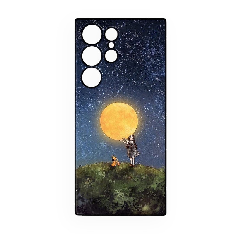 کاور طرح دخترانه کد 300 مناسب برای گوشی موبایل سامسونگ Galaxy S24 Ultra