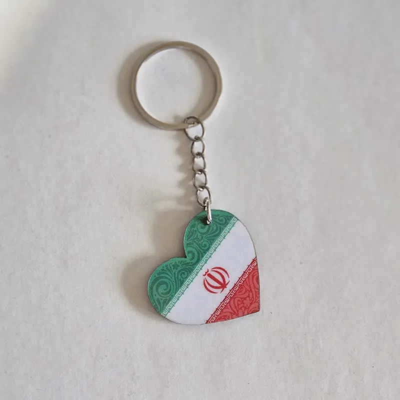جاسوییچی پرچم ایران طرح قلب
