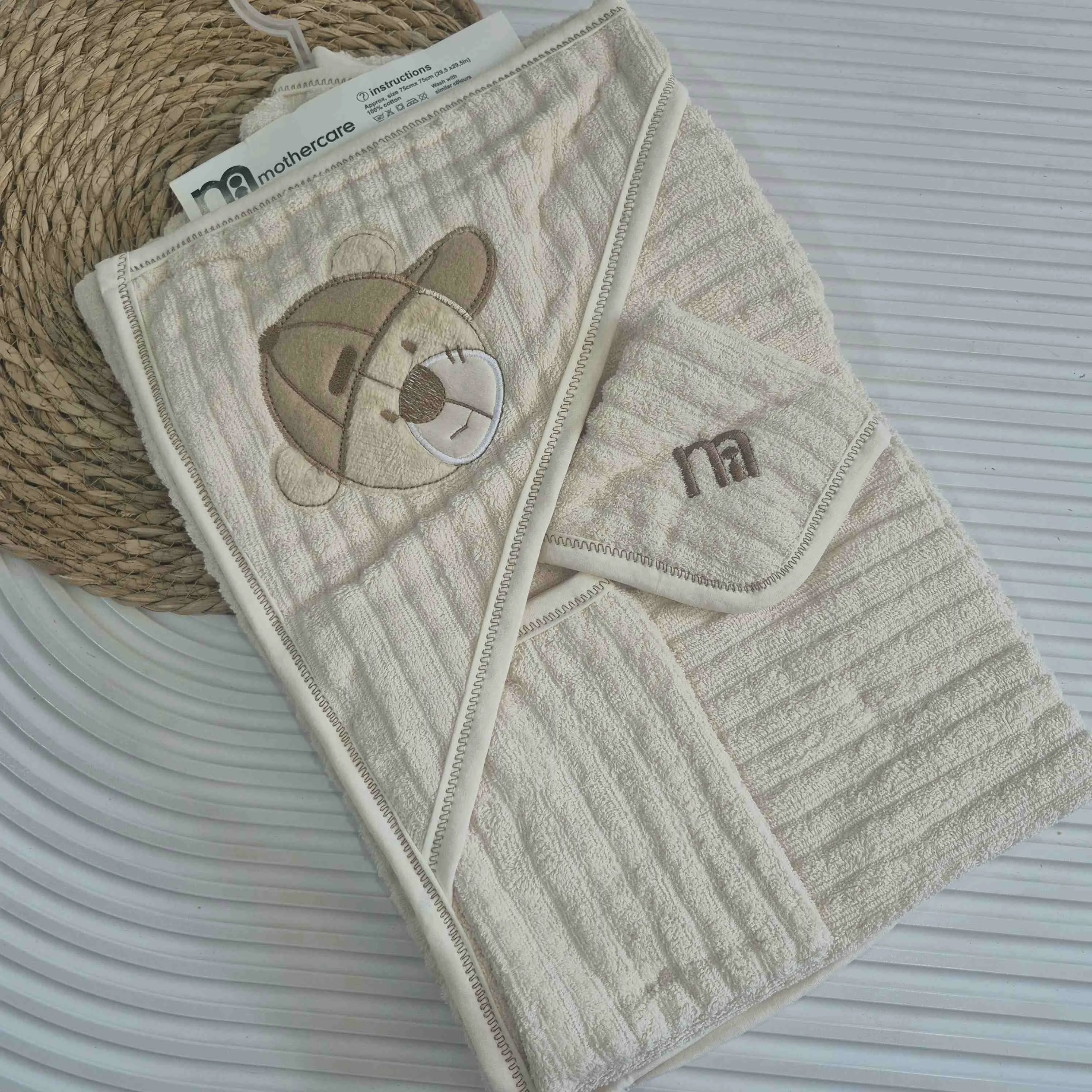 حوله 5 تکه مادرکر طرح خرس کد 55154