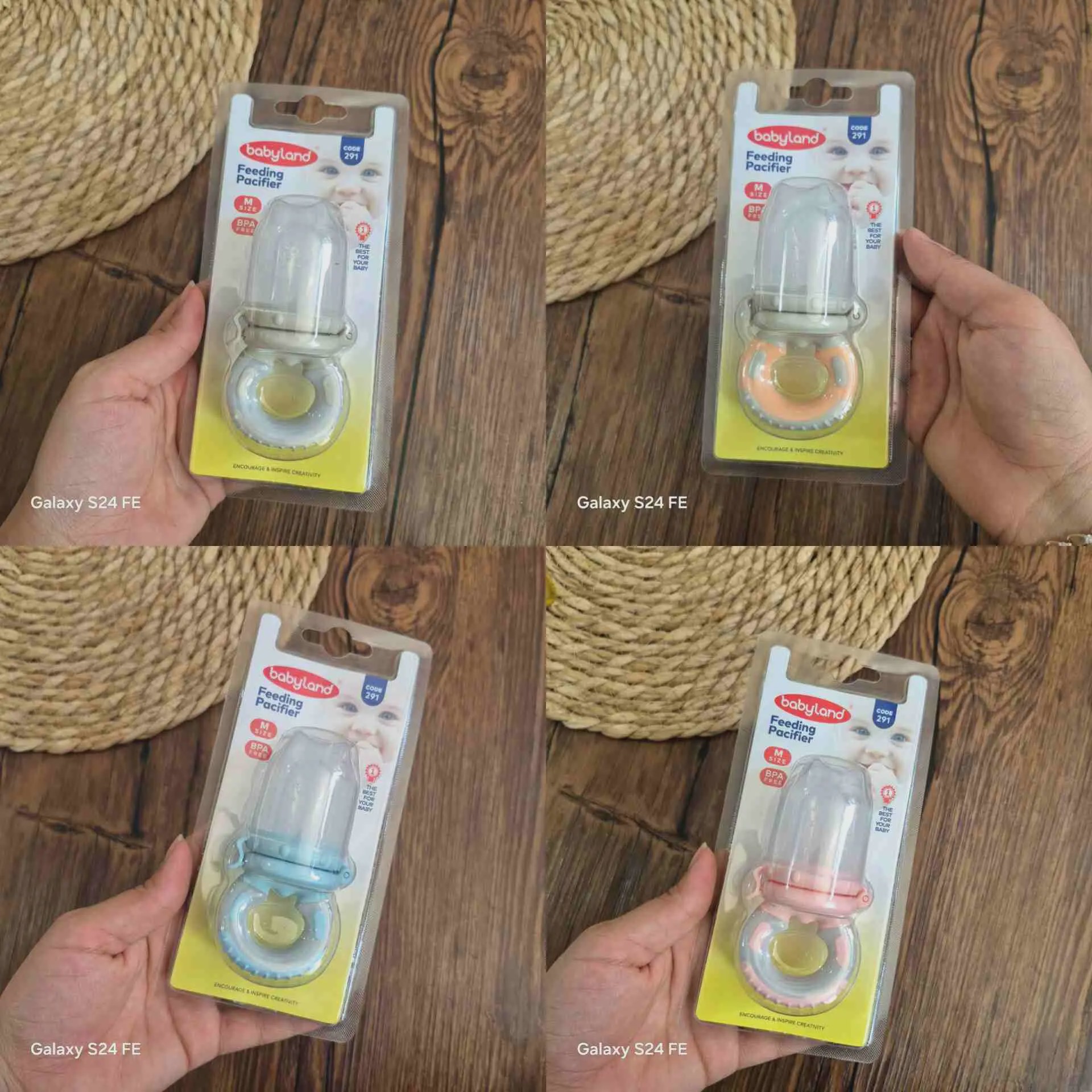 پستانک عصاره خوری بیبی لند کد 291n