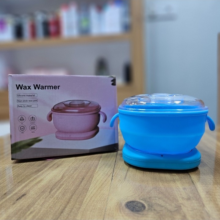 دستگاه وکس سیلیکونی ، موم گرم کن اصلی وارداتی تاشو سلیکونی مربع wax warmer