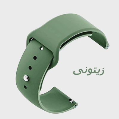 بند ساعت سیلیکونی اصلی مناسب ساعت هوشمند کیو سی وای QCY GS2