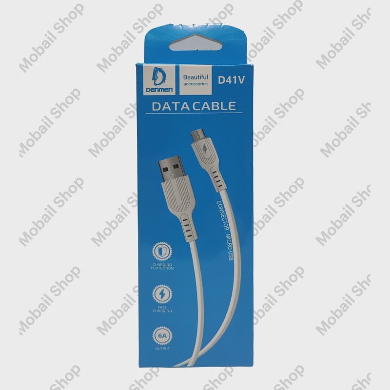 کابل شارژ میکرو Denmen مدل D41V فست شارژ