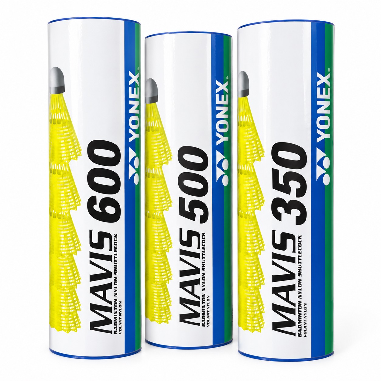 توپ بدمینتون نایلونی یونکس Yonex Mavis 350 500 600
